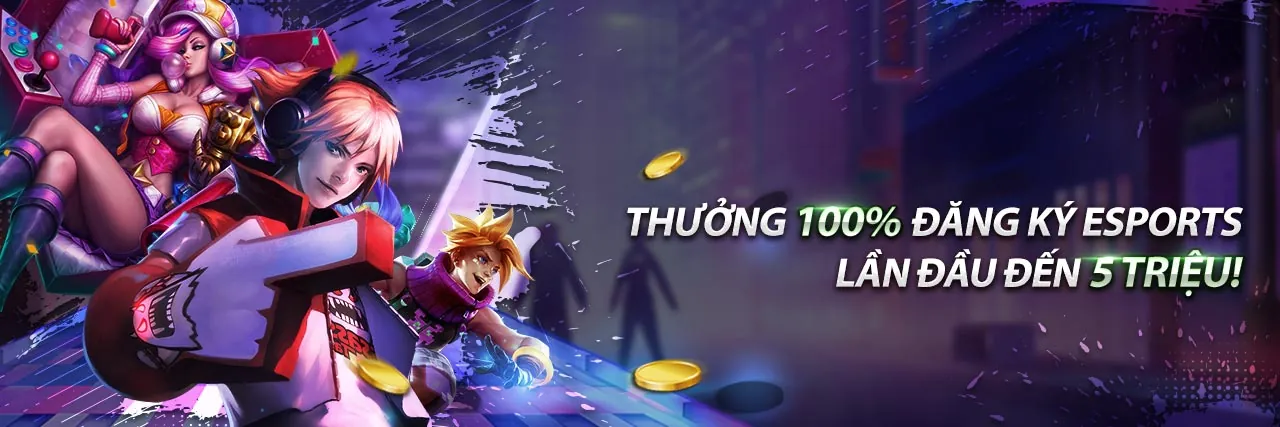 Sảnh Nổ Hũ TA888 với máy quay hũ và đồng tiền vàng